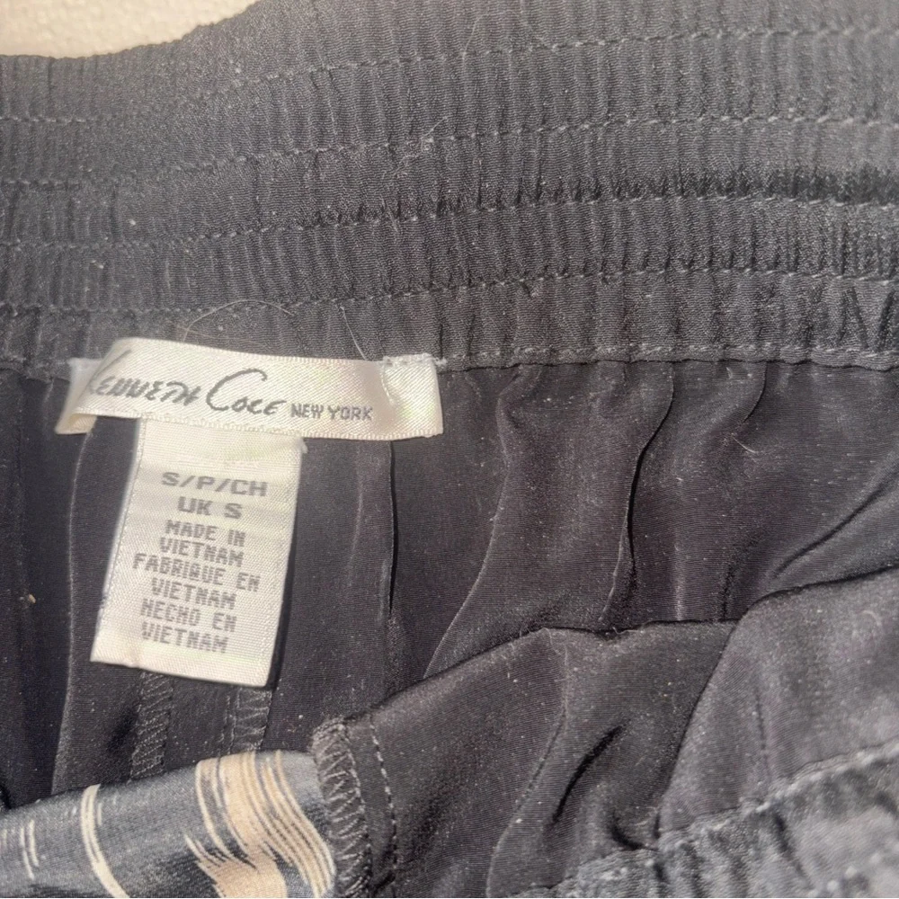 Kenneth Cole Black and Gray Women's Pants - Picture 5 of 5